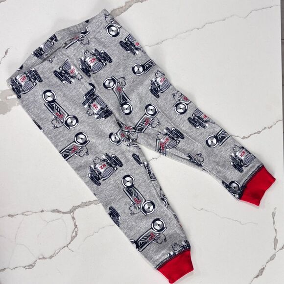 Carter's | NWOT Just One You Racecars Racing4 Piece Pajama Set Size 18M - Picture 6 of 13